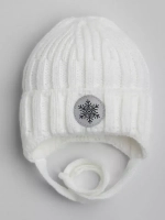 Шапка зимняя вязаная для малышей