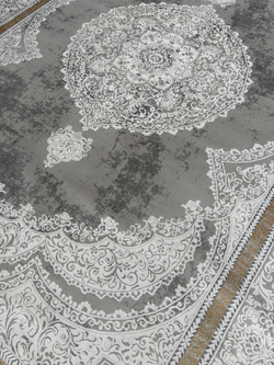 Ковер Anatolia 26162A Grey/White Прямоугольник