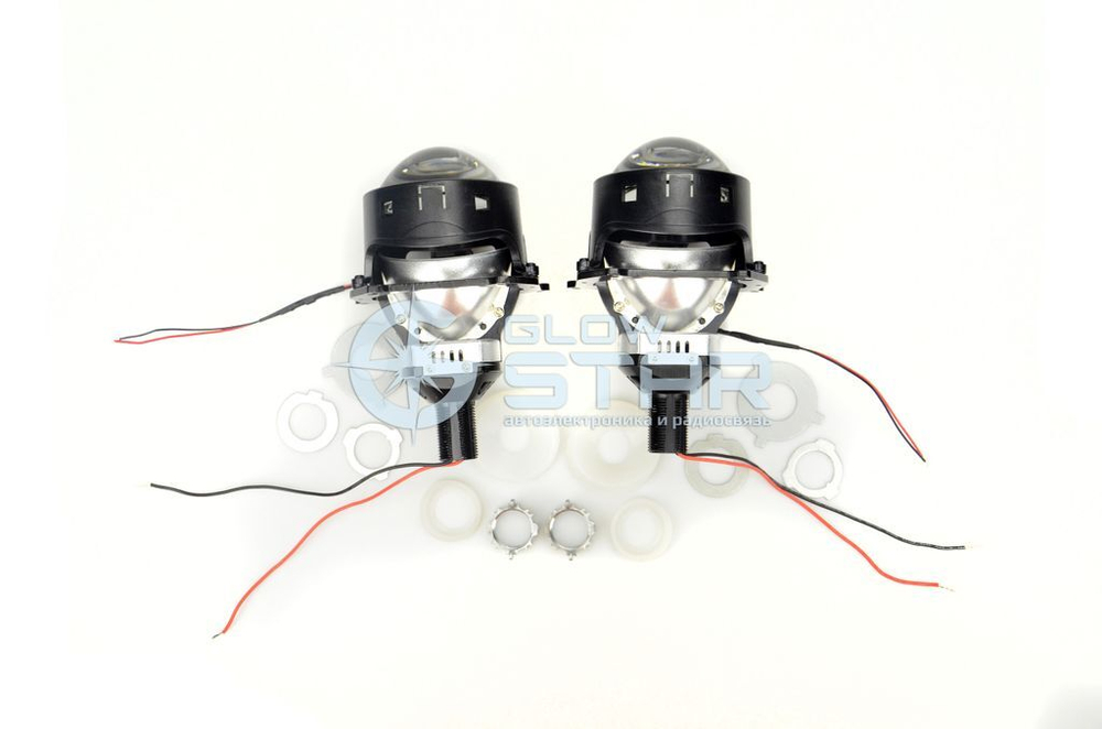 Билед модули Aozoom A13 2025 3.0 дюйма, 5500K, 12V, 45W/50W, крепление 3R и съемное гаечное (комплект, 2шт)