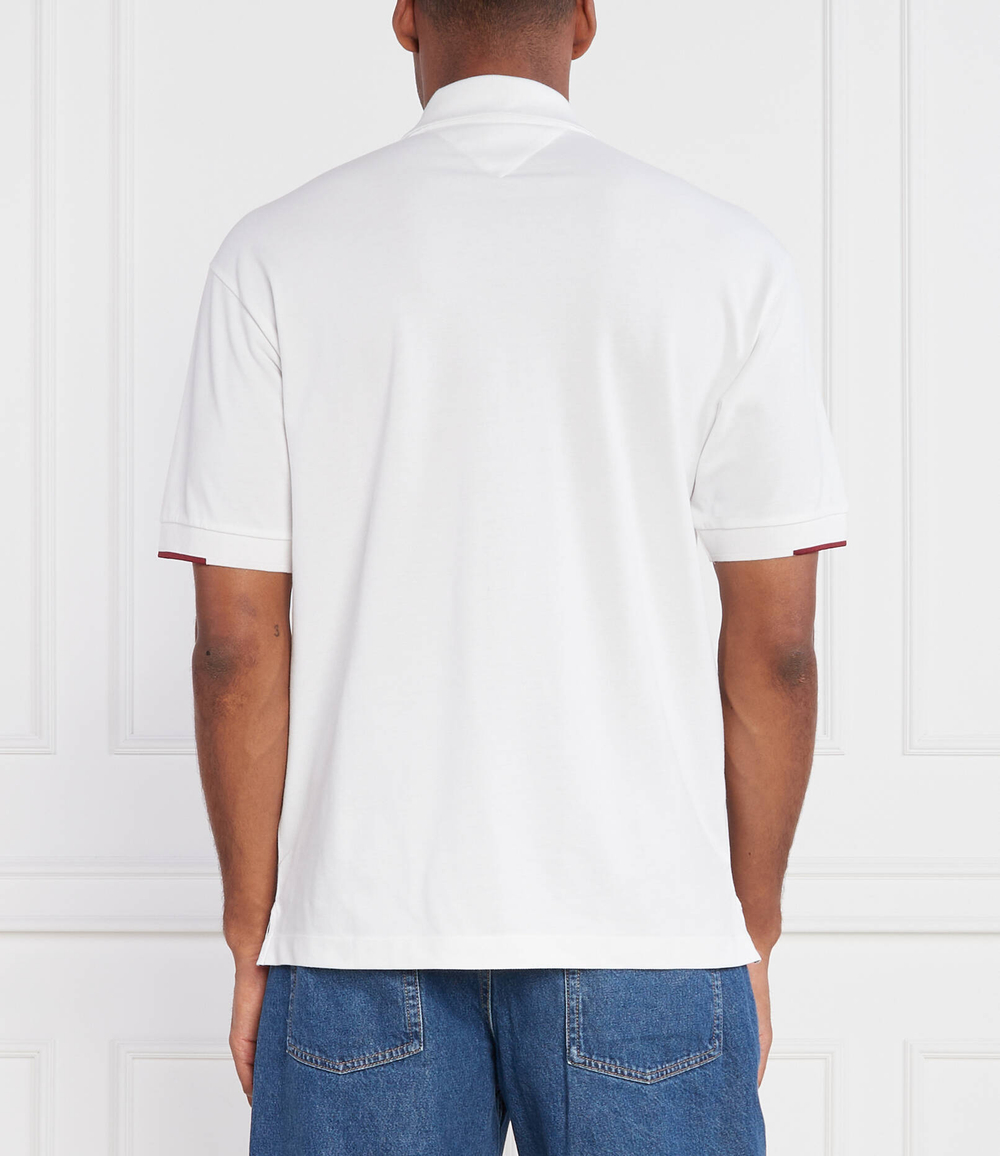 Поло MONOTYPE STRUC ARCHI Tommy Hilfiger - белый(MW0MW31676)