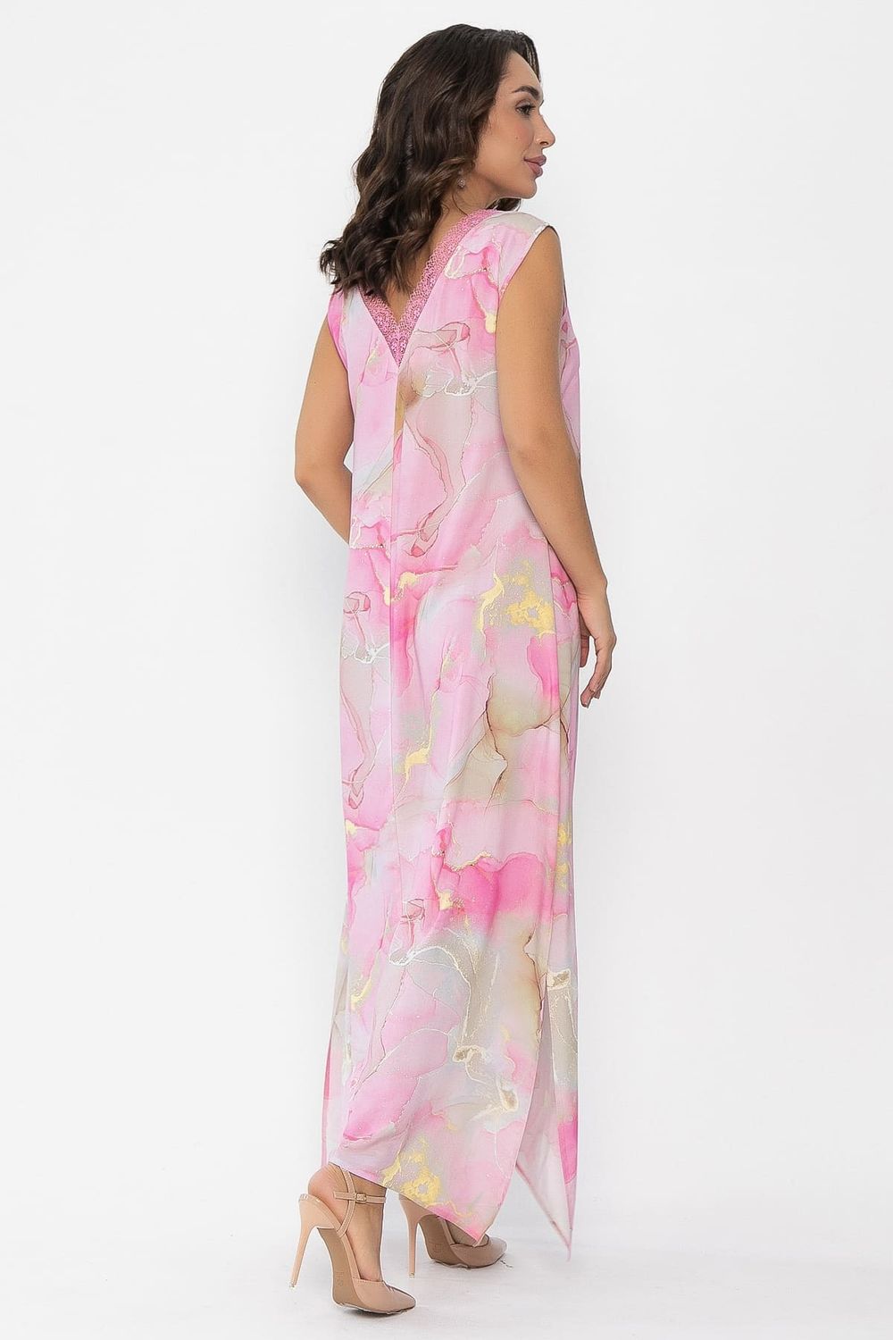 Платье Иниша (розовое) П14071-4М LT Collection