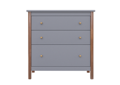 Комод Classic 3 ящика (серый)