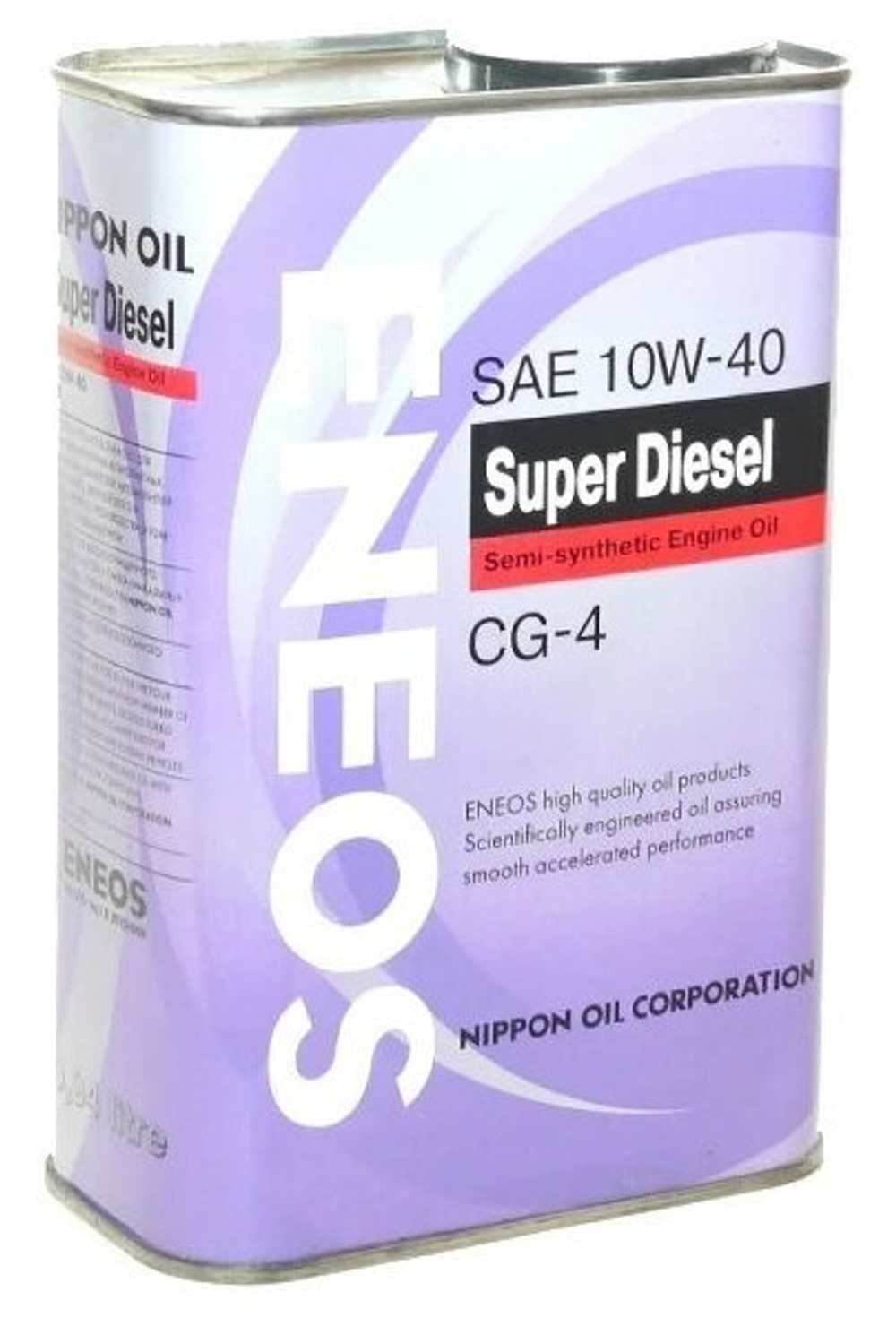 Моторное масло полусинтетика Eneos Super Diesel CG-4 10W40  1л