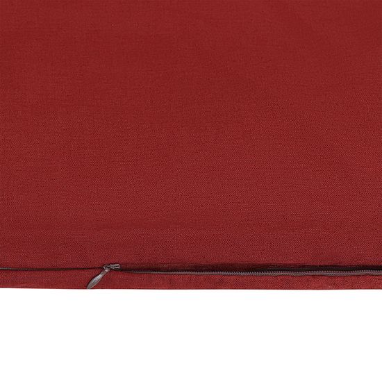 Комплект постельного белья изо льна и хлопка цвета копченой паприки из коллекции essential, 200х220 см