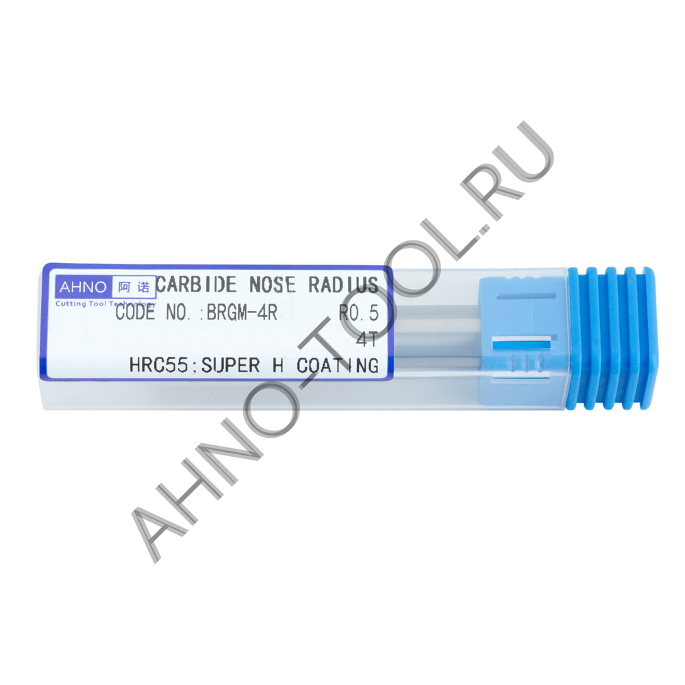 Фреза твердосплавная радиусная   6мм (L=50, l=16, хв=6) Z4 35° по стали, нерж., чугуну, с радиусной