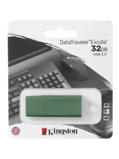 Память USB Flash 32 ГБ DataTraveler Exodia GREEN