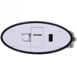 Сувенир с подсветкой Christmas «Шар - Сказочный Снеговик» 12,7х9х3,6 см (3хAG13)