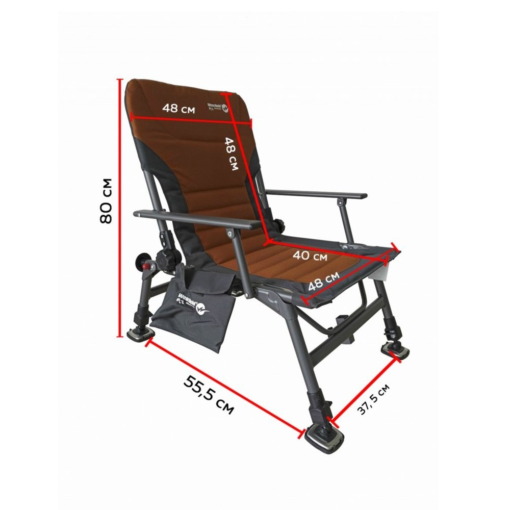 Переносное складное кресло для рыбалки Westfield  WDY-604N