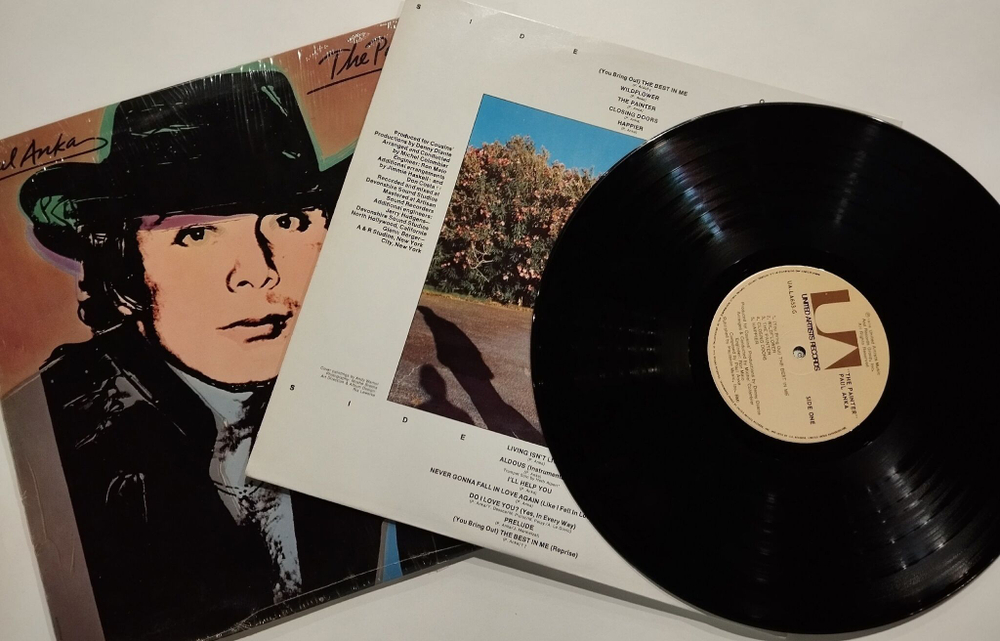 Винтажная виниловая пластинка LP Paul Anka The Painter (Canada 1976) Quadraphonic