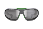 Спортивные очки LiP Surge / Matt Graphite - Green / PCPL Levanté Series Silver Smoke Lens