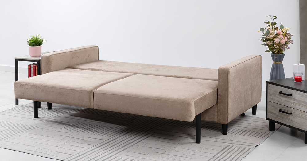 Арно диван-кровать (Арт. ТК 565 Лаки 04 (песочный), Лаки 04 (песочный))