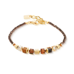 Браслет Coeur de Lion Brown-Gold 3044/30-1116