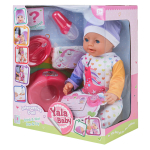 Пупс функциональный с аксесс., короб. BL038J