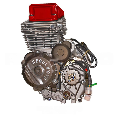 Двигатель ZS175FMM-7 (CB300RL) 4 клапана, балансировочный вал, 300сс, поршень 75мм, 5 Gear