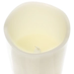 Сувенир с подсветкой «Свеча восковая - Звездная» 7,5*17,5 см - облита воском (работает от батареек 3 ААА)