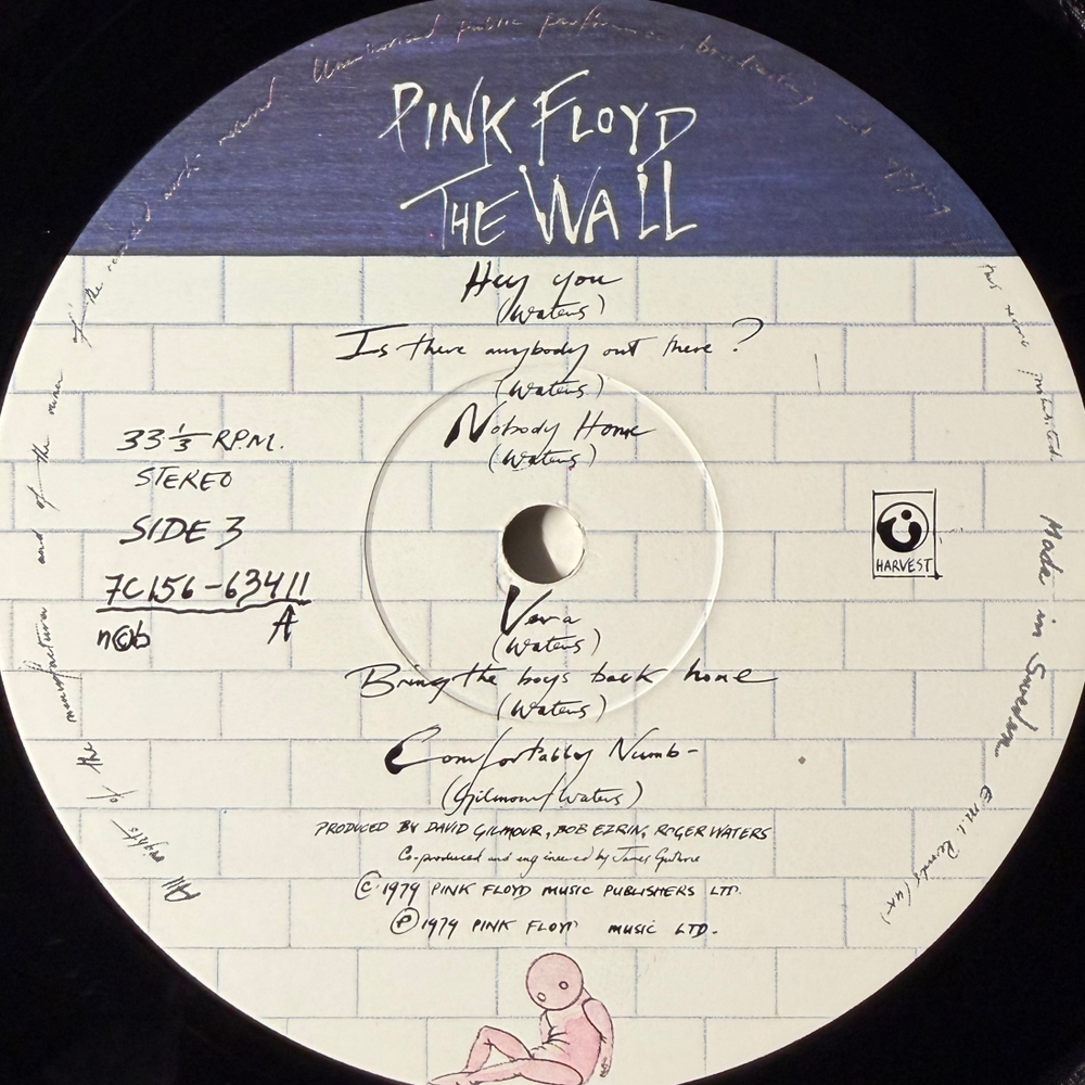 Pink Floyd - The Wall 2LP (Швеция 1979г.)