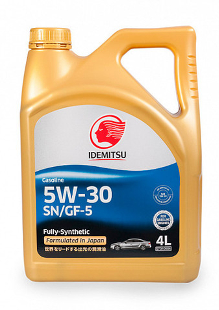 Моторное масло IDEMITSU F-S 5w30 SN/GF-5 4л синтетика