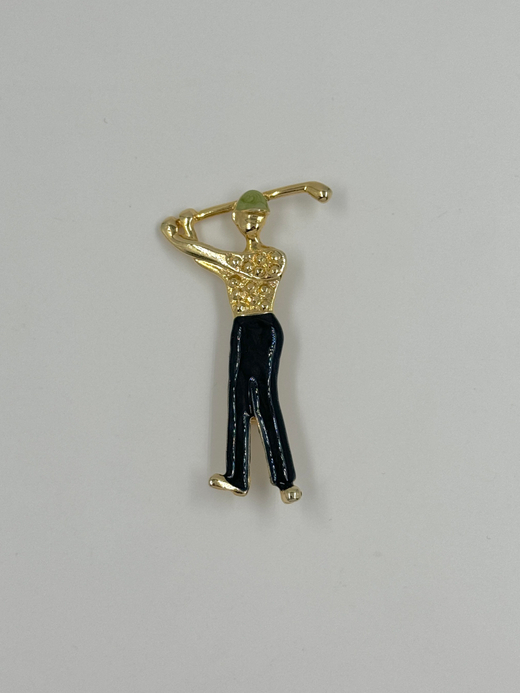 Брошь Гольфист