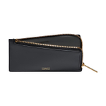 Balenciaga Calfskin Coin Purse, Card Holder Regular Women"s Black
