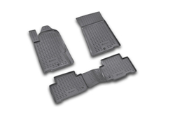 Коврики в салон SSANG YONG Rexton 2006-2012, 4 шт. (полиуретан) Element.NLC.61.08.210