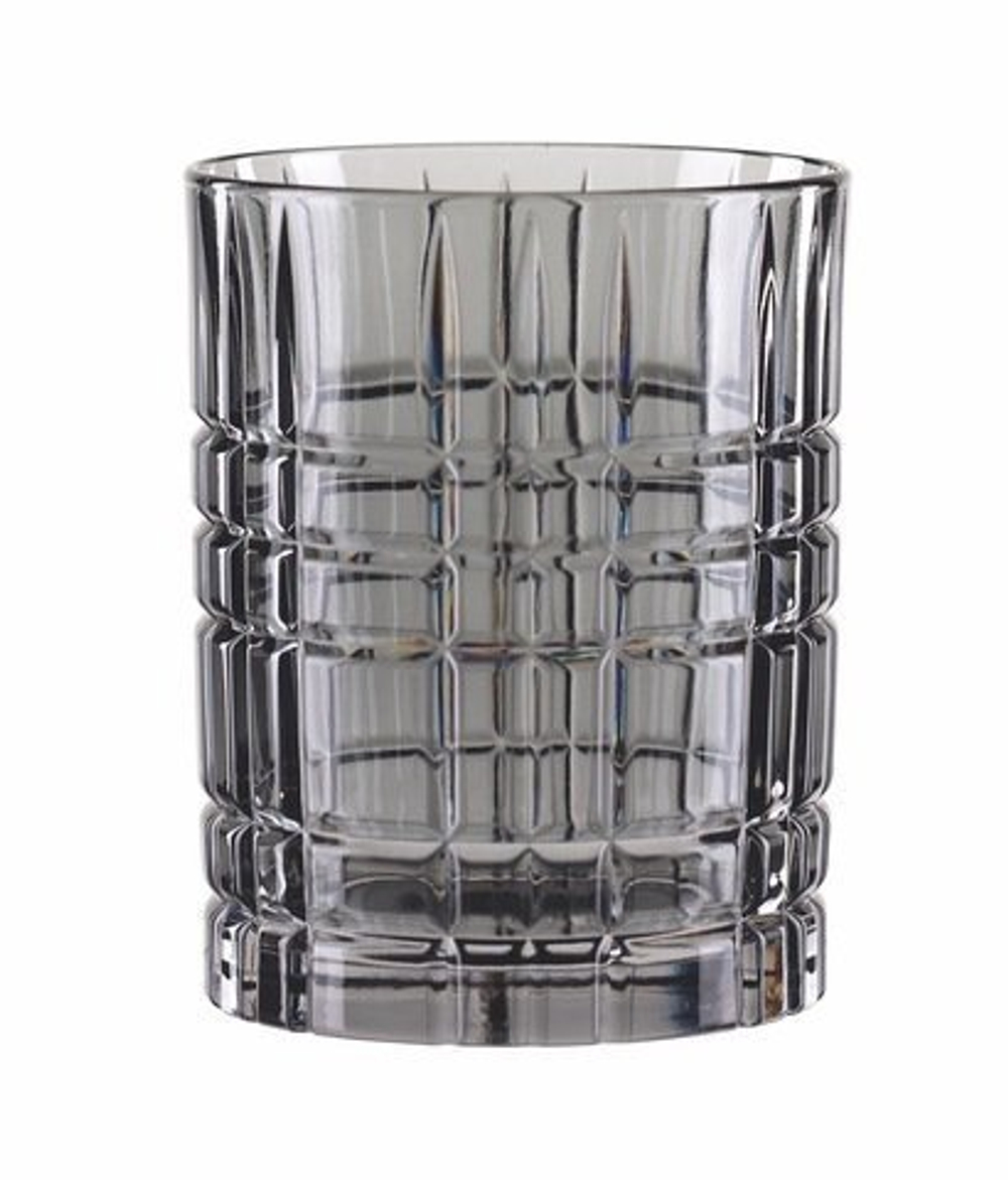 HIGHLAND - Стакан низкий 345 мл бессвинцовый хрусталь серый (tumbler)