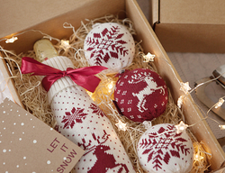 Набор подарочный Luxberry Box бордовый