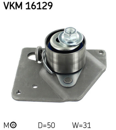 SKF - VKM16129-SKF - Tensioner Pulley, timing belt - Povrat artikla narucenog iz Njemacke nije moguc.