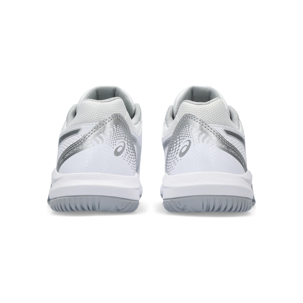 Женские теннисные кроссовки ASICS Gel-Dedicate 8 All Court Shoe Women - White, Silver