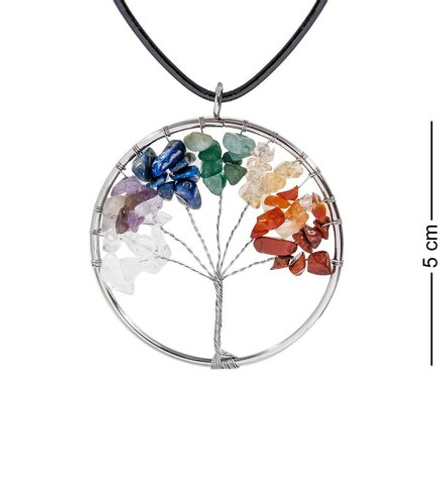 NP-02/7 Кулон с камнями «7 минералов»