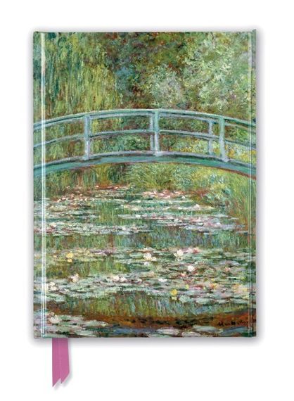 Bloknot \ Блокнот\ Notebook Claude Monet: Bridge over a Pond of Water Lilies (Foiled Journal)