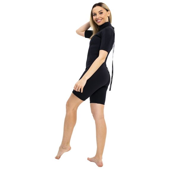 Гидрокостюм женский Marlin Malibu Ultra Shorty Lady 2,5 мм черно-золотой