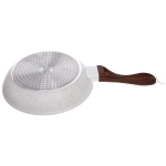 Сковорода «BAROLY» WHITE 22см индукционная с антипригарным покрытием, бакелитовая ручка