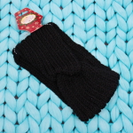 Повязка на голову теплая «Winter style», микс 6 цветов, 10*20см (Подвес Кокетка - Зима)