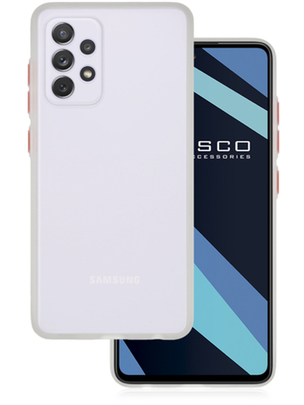 Чехол ROSCO для Samsung Galaxy A72 оптом (арт. SS-A72-ST-TPU-WHITE-RED)