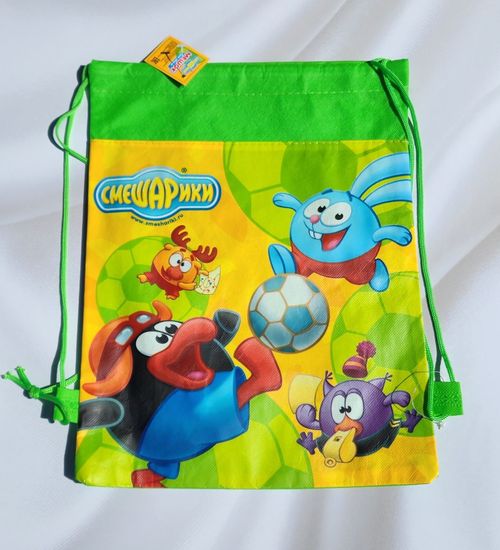 Мешок- рюкзак полиэстр Совы, серый