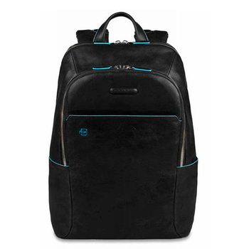 Рюкзак Piquadro Blue Square черный из кожи (CA3214B2/N)