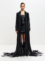 Жакет CORVUS с бахромой из исскуственной кожи