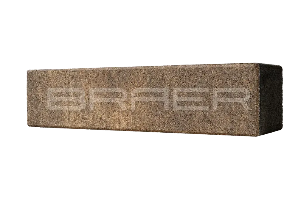 Тротуарная плитка Braer Паркет, Color Mix Каштан, 60 мм