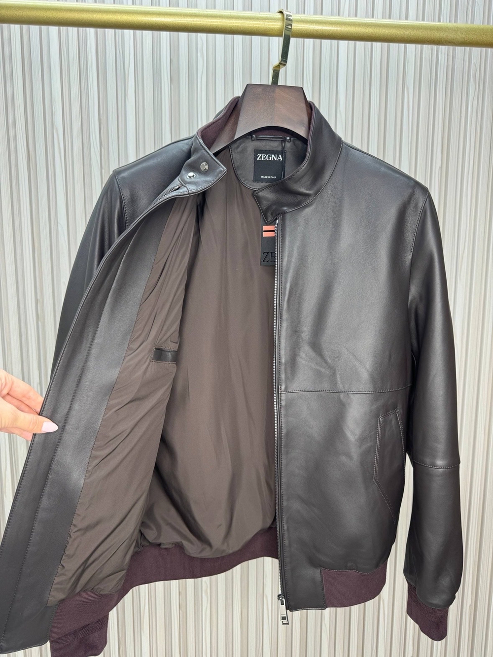 Куртка бомбер Ermenegildo Zegna