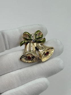 Брошь Колокольчики