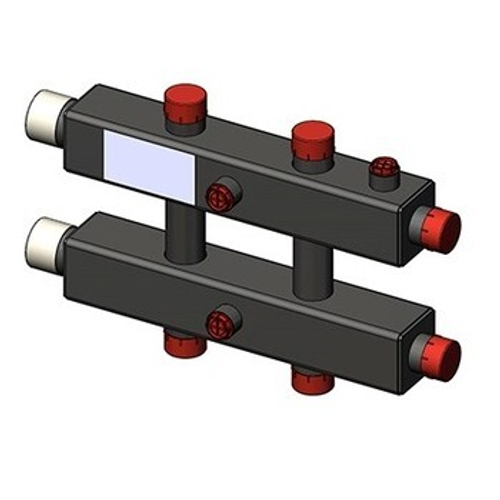 Коллектор гидравлический горизонтальный 3 контура, до 70 кВт ZOTA