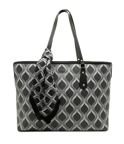 Шопер + платок Liu Jo - графитовый(AF3322 E0538)