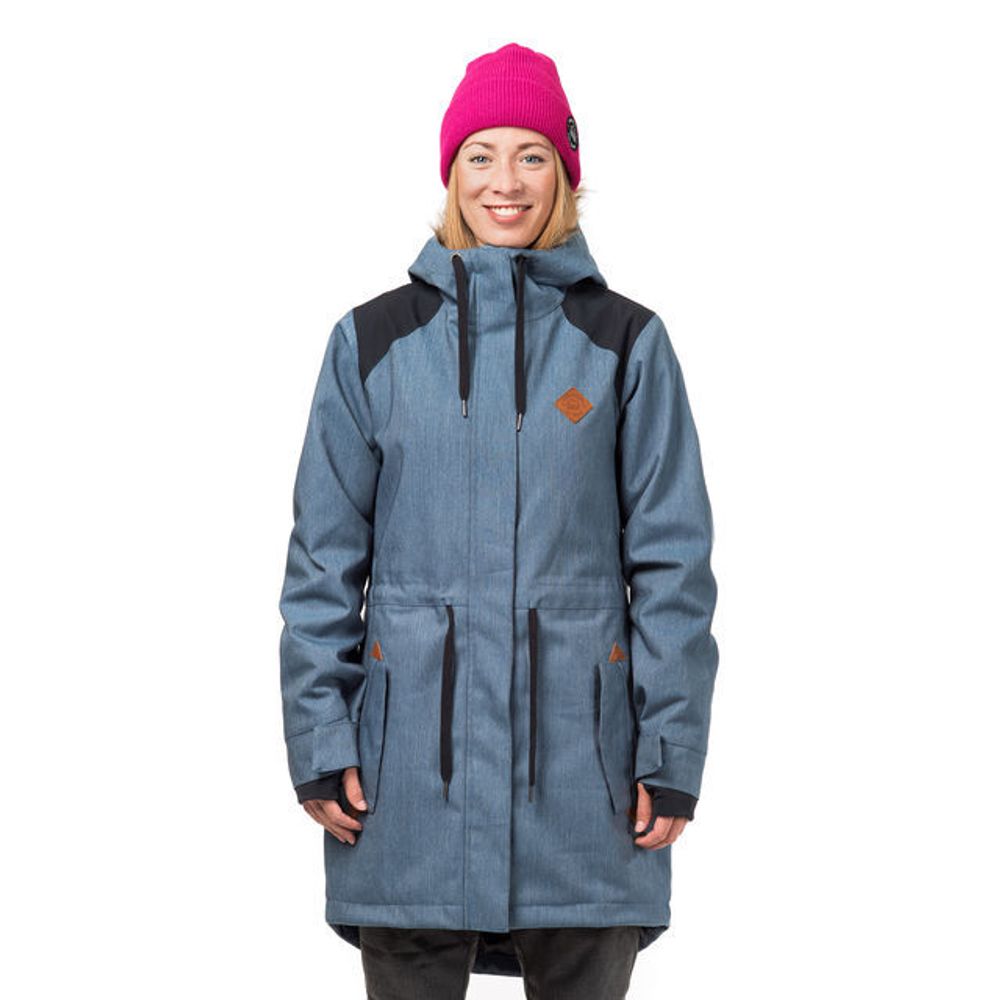 Blue poopy jacket sales