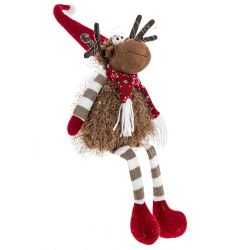 GAEM Игрушка набивная с подсветкой "Олень" (CR2032x2), L27 W13 H60/42 см