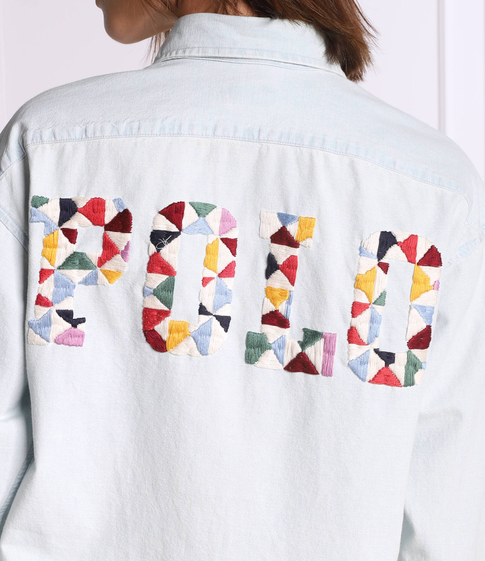 рубашка POLO RALPH LAUREN - голубой(211863971)