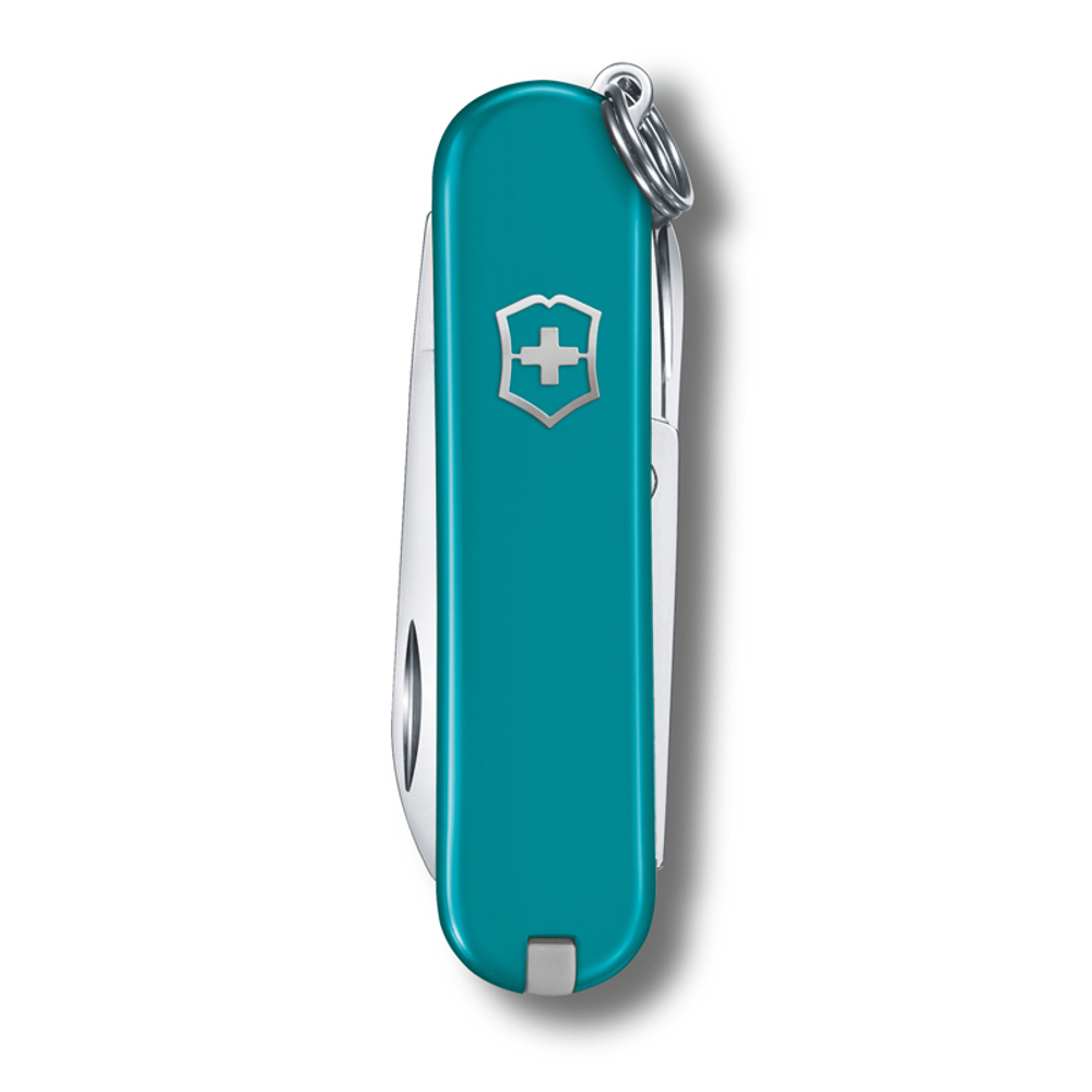 Нож-брелок Victorinox Classic SD Colors, 58 мм, 7 функций, "Mountain Lake"