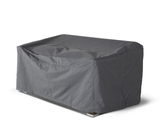 Защитный чехол на диван Канны, двухместный, цвет серый