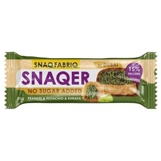 SNAQ FABRIQ Snaqer Батончик глазированный арахис с фисташкой и хрустящим тестом (50 гр.)