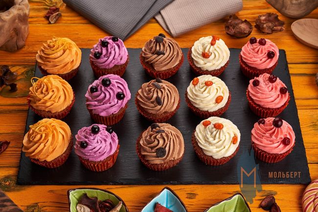 Ассорти капкейков, 15 шт.