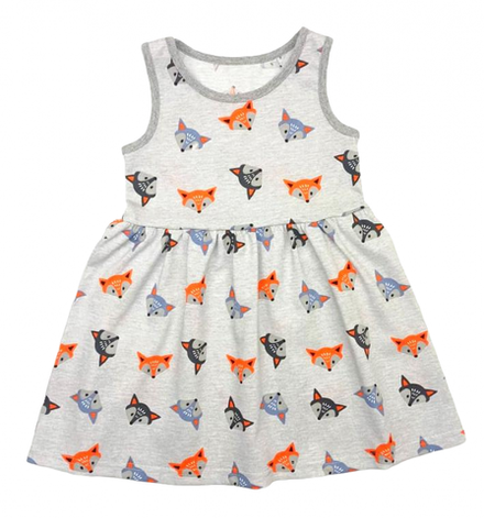 Сарафан 202/8 лисята, меланж